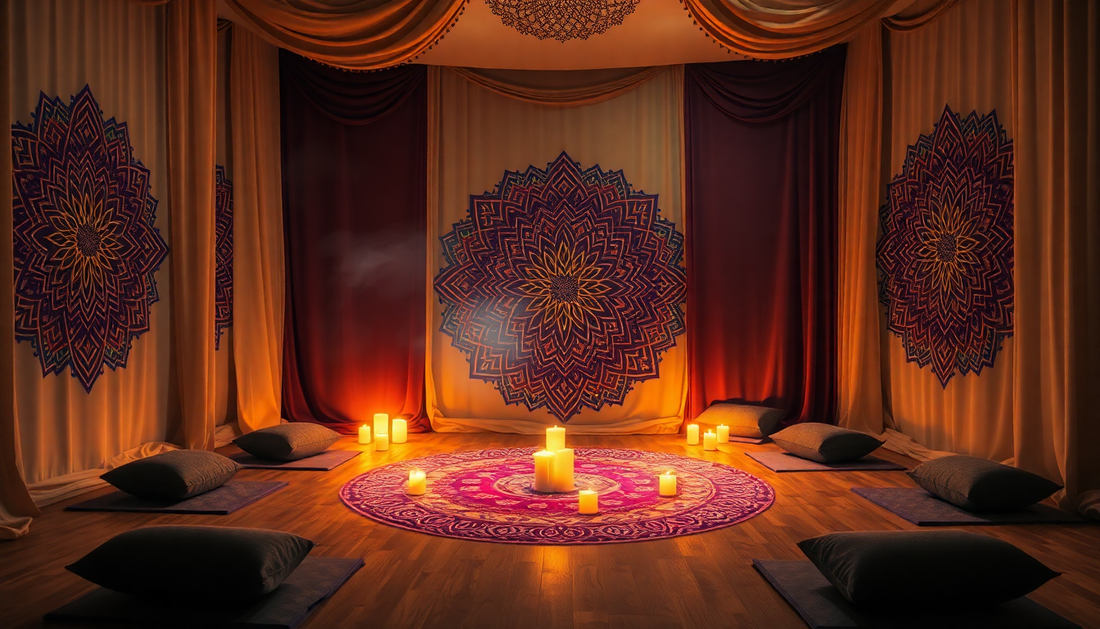 Elevate Your Space: Infusing Spiritual Serenity with Mandala Designs